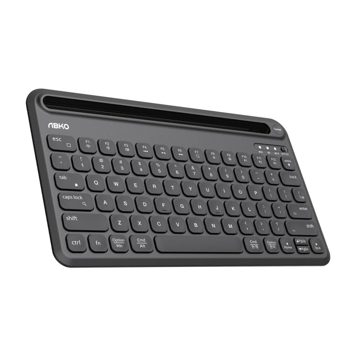 韓國 ABKO TOS250 多設備無線鍵盤 背光鍵盤 藍芽鍵盤 支持MacOS/iOS/Andriod/Windows